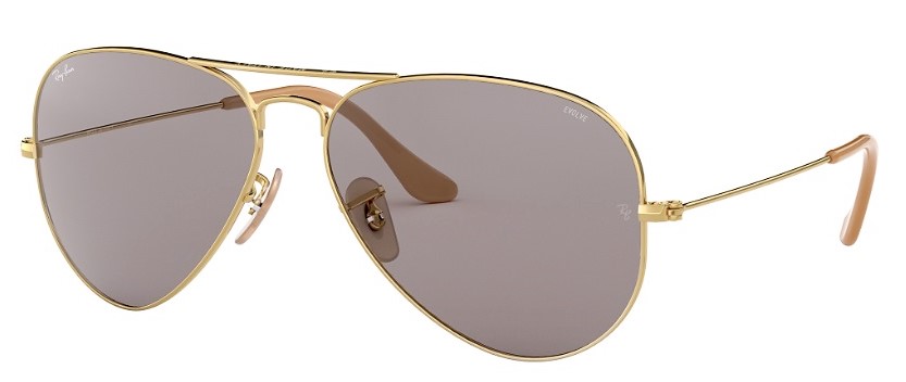 Солнцезащитные очки AVIATOR LARGE METAL RB 3025 EVOLVE LENSES