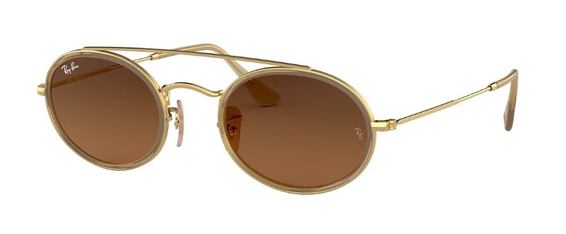 Солнцезащитные очки OVAL DOUBLE BRIDGE RB 3847N