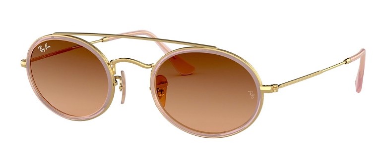 Солнцезащитные очки OVAL DOUBLE BRIDGE RB 3847N